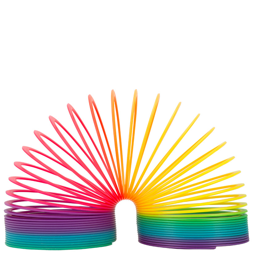 Jumbo Rainbow Slinky Springky