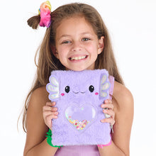 Load image into Gallery viewer, Axocutie Fluffy Lockable Journal
