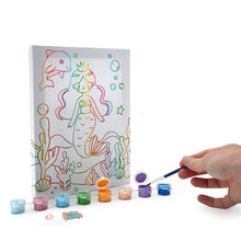 Load image into Gallery viewer, Mermaid Queen Paint by Numbers Canvas