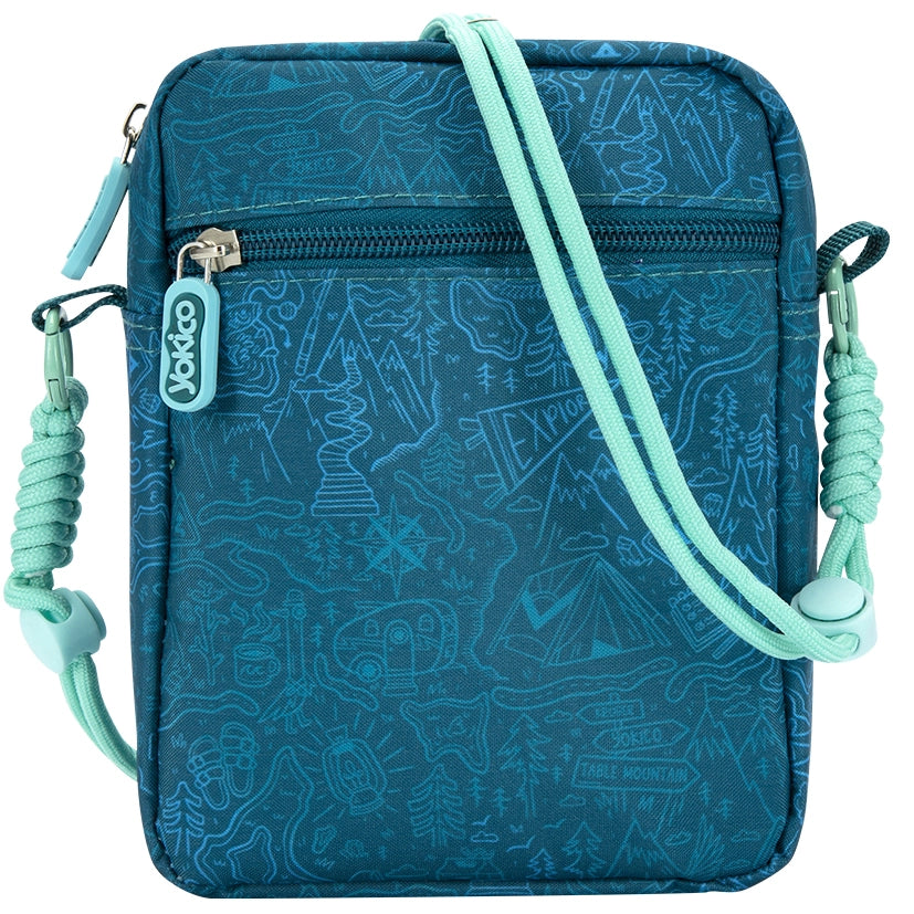 Green Yoki Explorers Cross Body Bag