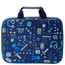 Load image into Gallery viewer, Blue Game On Tech Travel Case