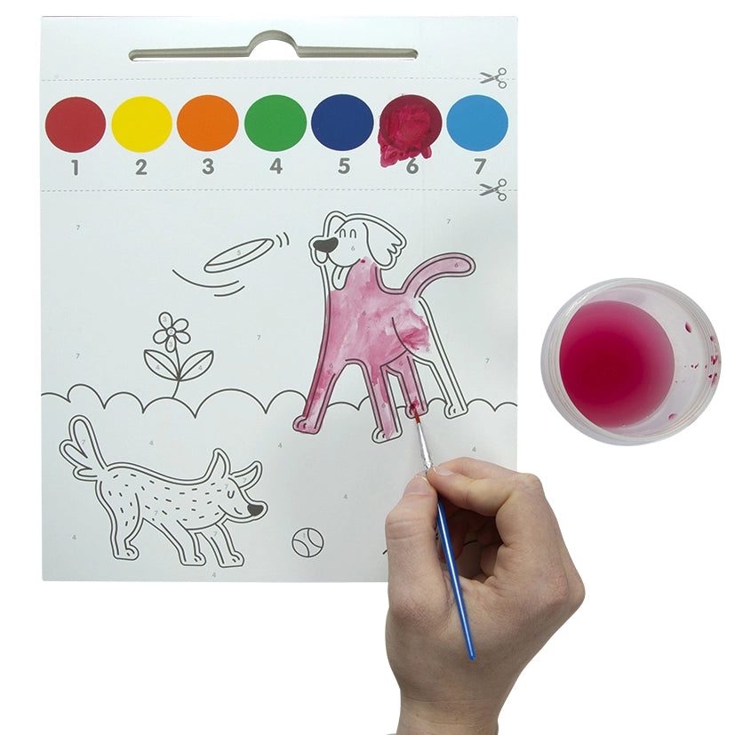 Pets Paint by Numbers Book