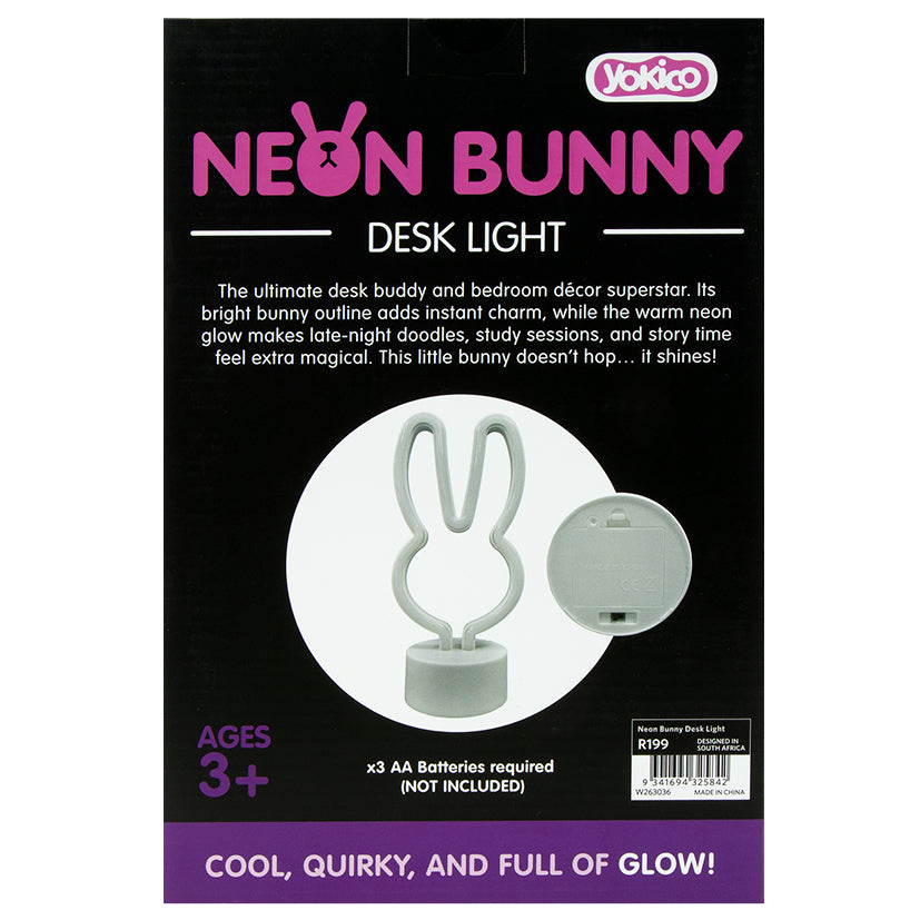 Neon Bunny Desk Light
