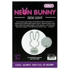 Load image into Gallery viewer, Neon Bunny Desk Light