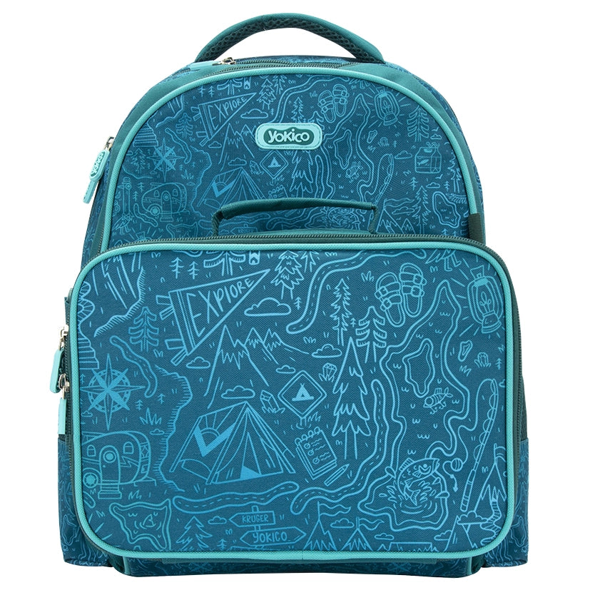 Green Yoki Explorers Backpack (Clip-on)