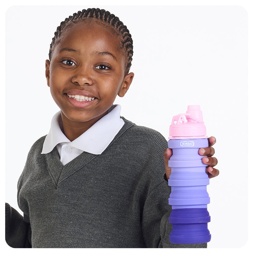 Purple Fiesta Silicone Bottle