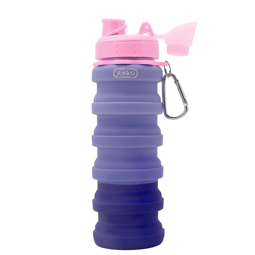 Purple Fiesta Silicone Bottle