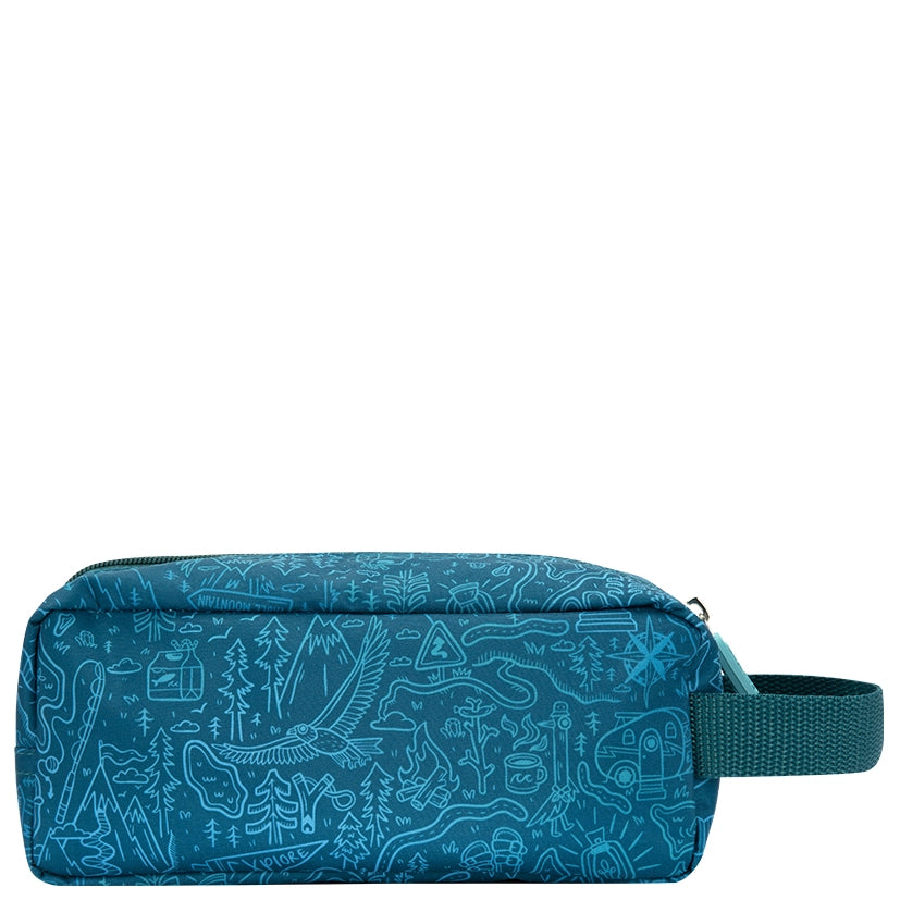 Green Yoki Explorers Carry All Pencil Case