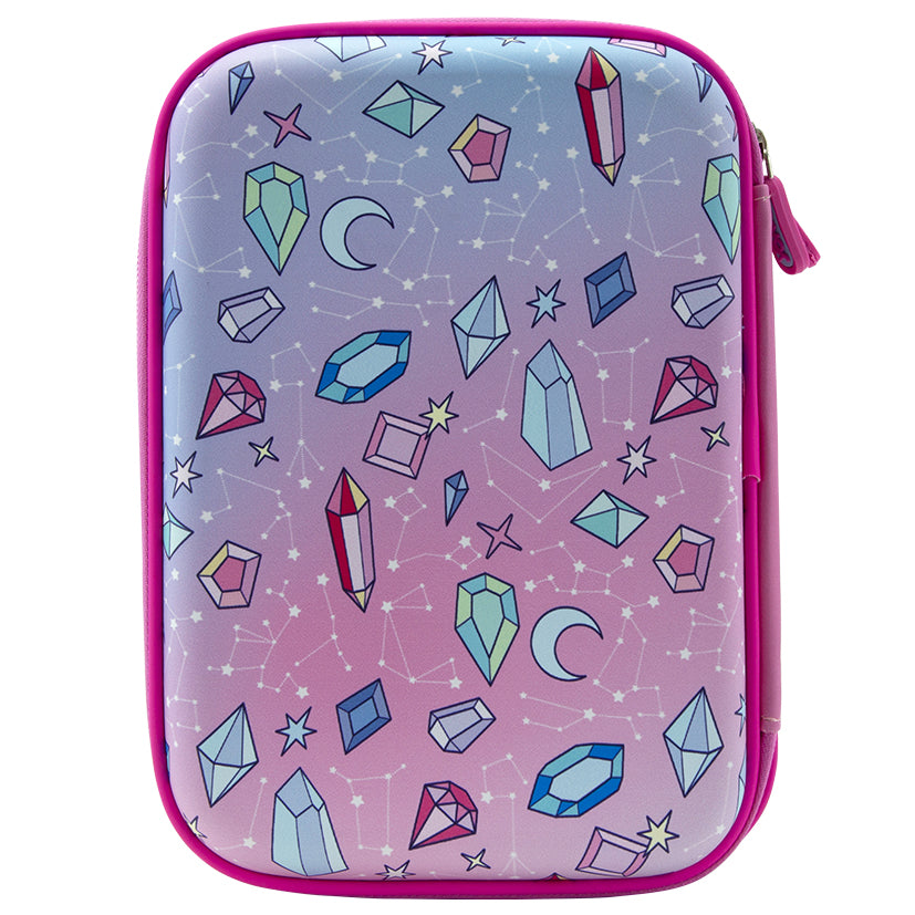 Pink Magic Realm Dbl Hardshell Pencil Case