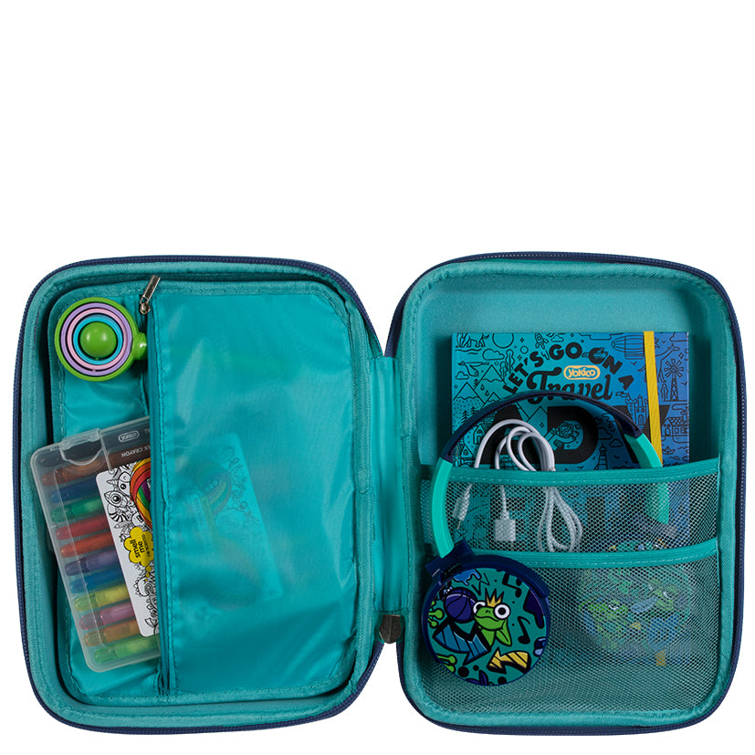Blue BuildIt Tech Travel Case