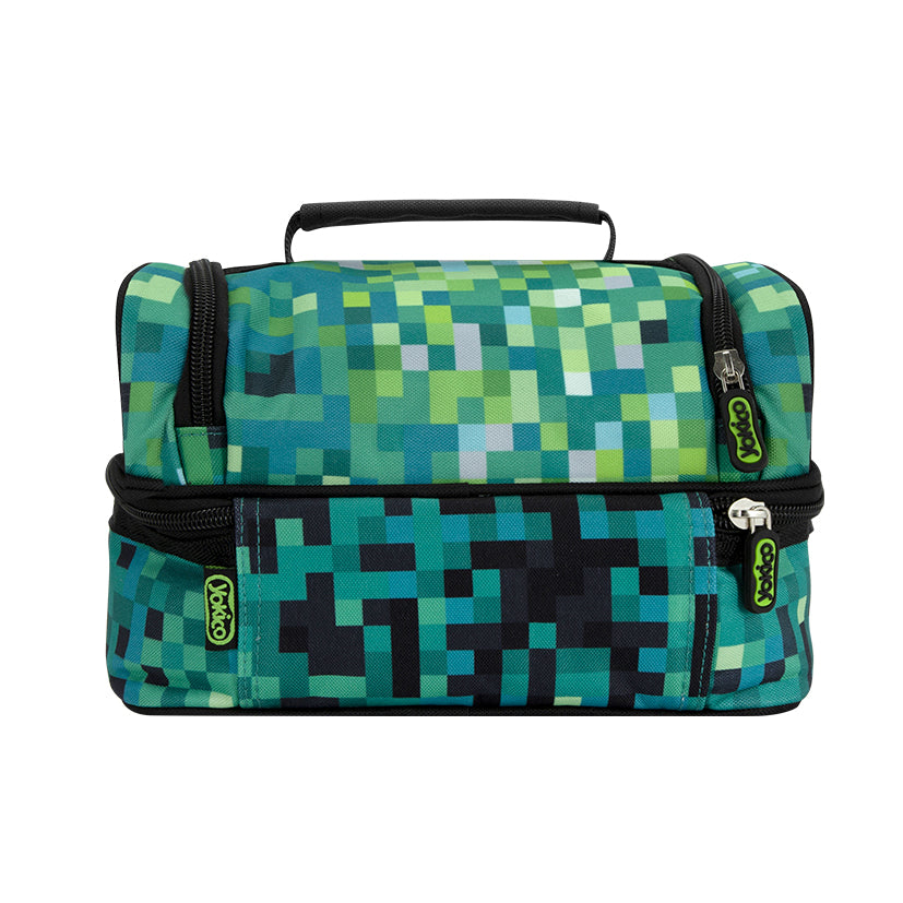 Pixel Build Double Lunchbox