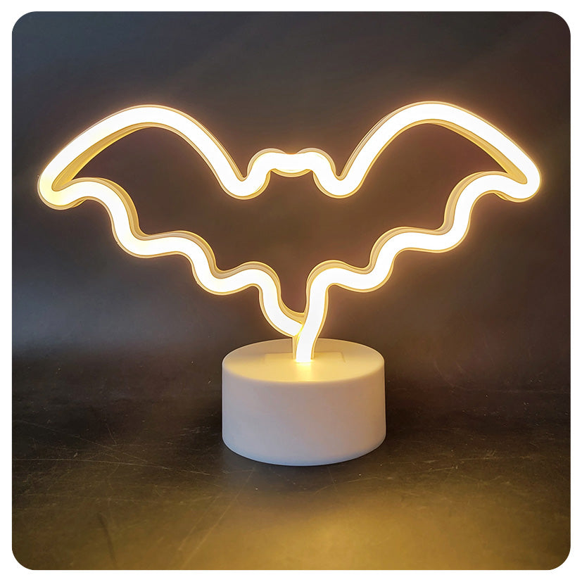 Neon Batty Desk Light
