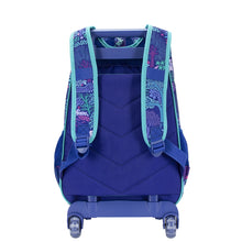 Load image into Gallery viewer, Purple Fantastical Forest Removable Trolley Backpack