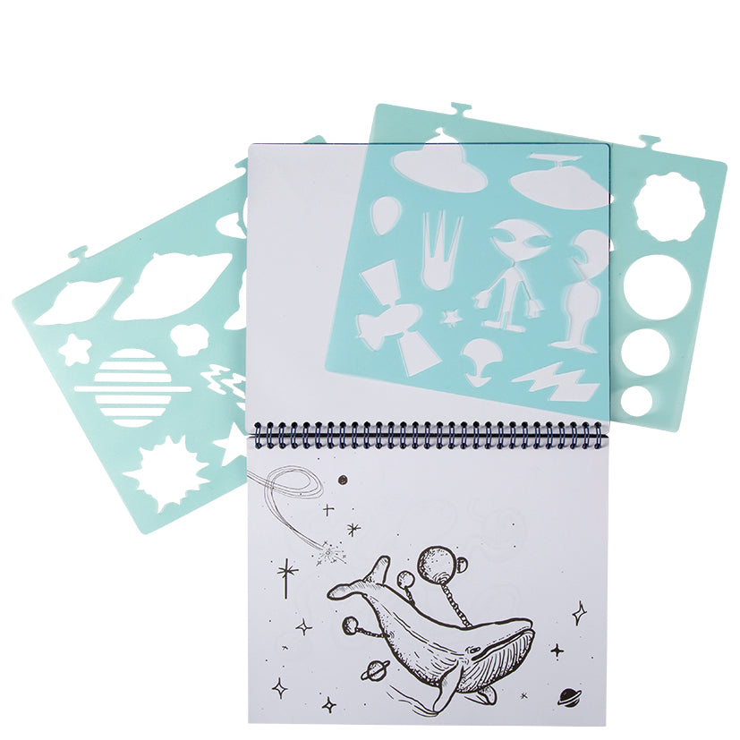 Deep Space Colouring Set