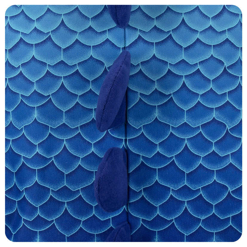 Blue Dino MashUp Junior Backpack