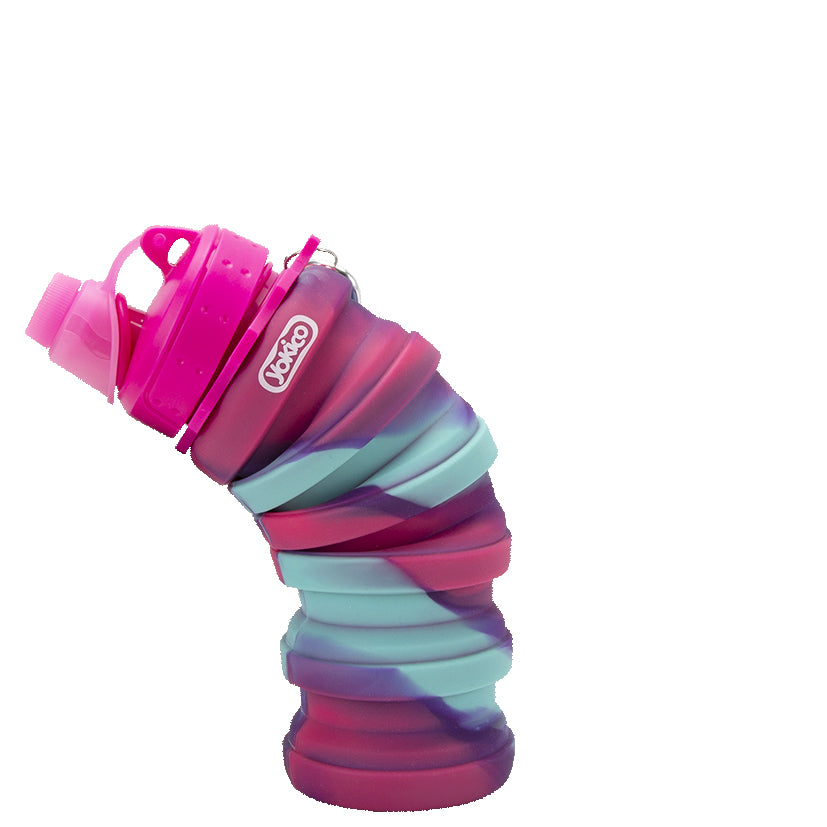 Pink Reef Buddies Silicone Bottle
