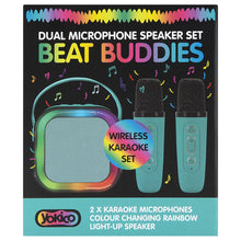 Load image into Gallery viewer, Beat Buddies Bluetooth Karaoke Microphone Speaker Set
