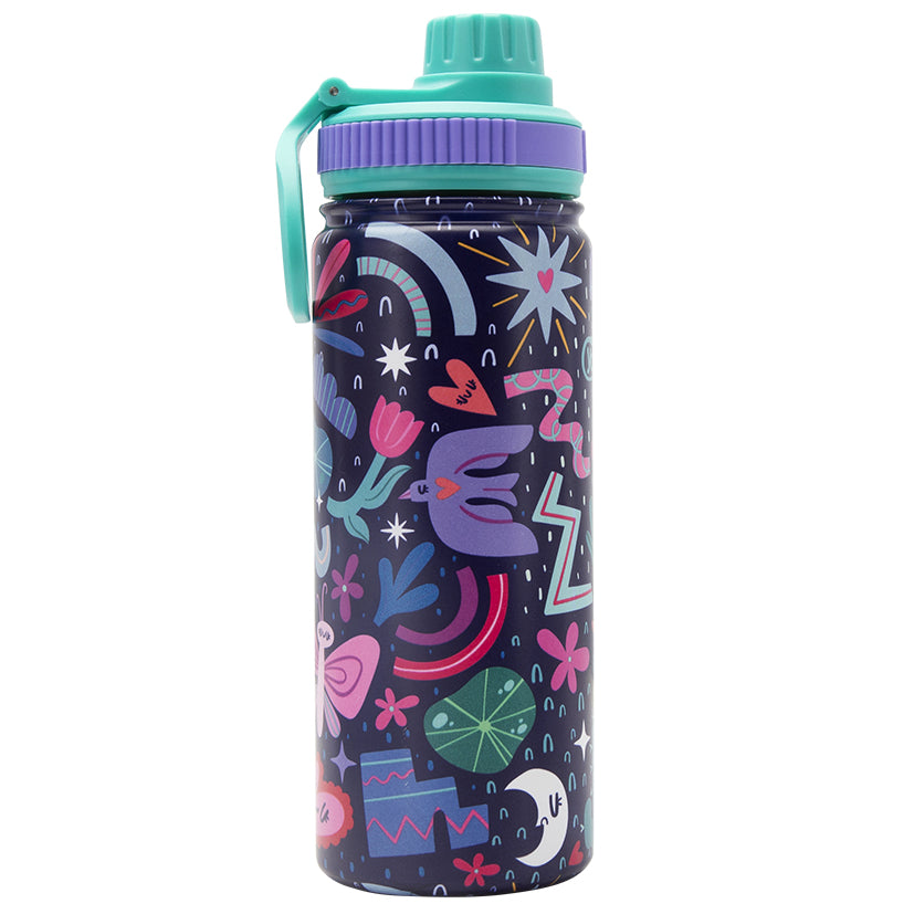 Cape Fiesta Dbl Wall Stainless Steel Bottle