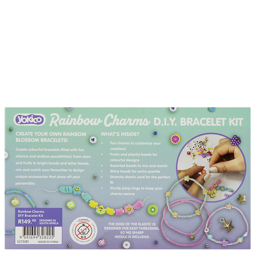 Rainbow Charms DIY Bracelet Kit