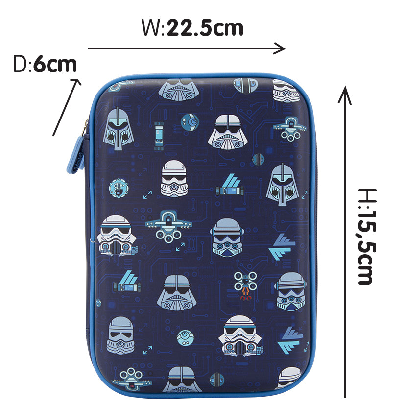 Skyward Brigade Dbl Hardshell Pencil Case