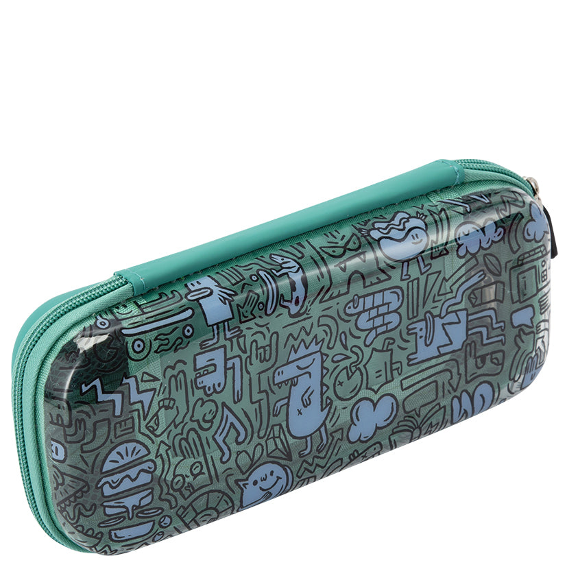 Doodle Dudes Small Hardshell Pencil Case