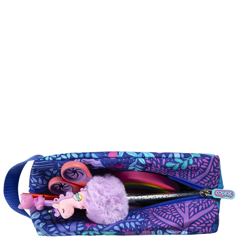 Purple Fantastical Forest Carry All Pencil Case