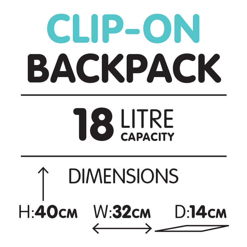 Vroom Backpack (Clip-on)