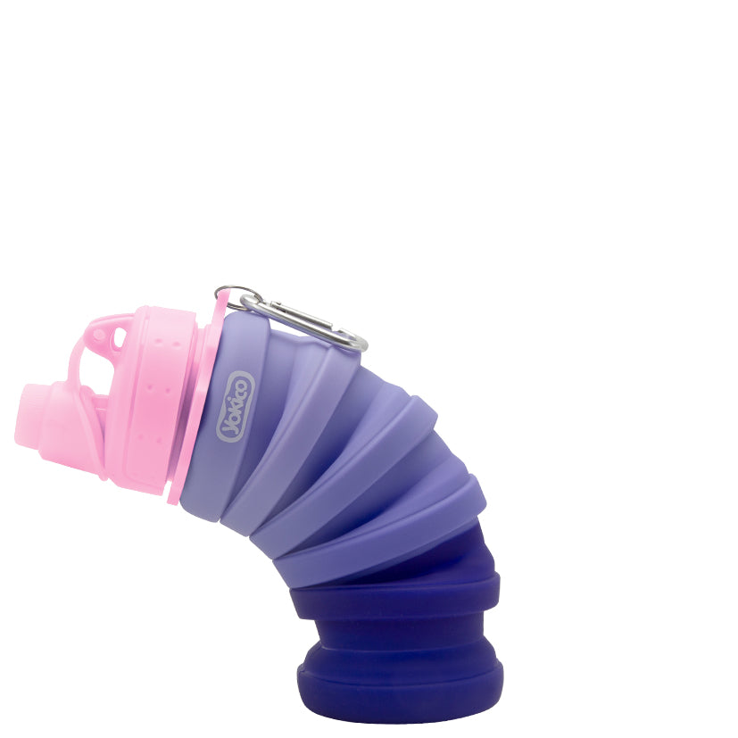 Purple Fiesta Silicone Bottle