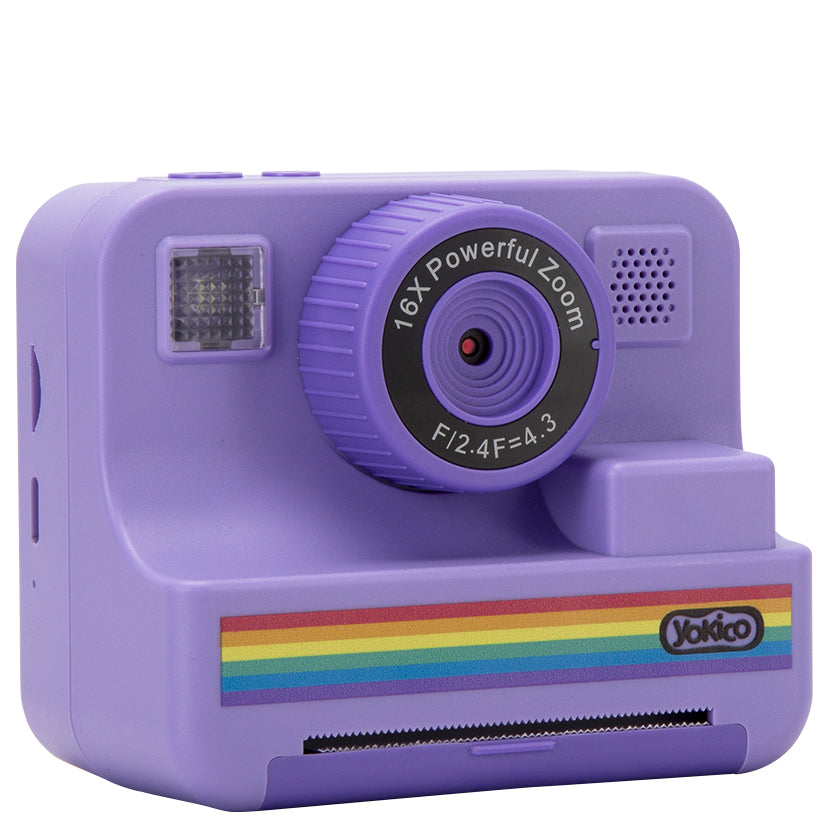 Purple Insta Print Camera