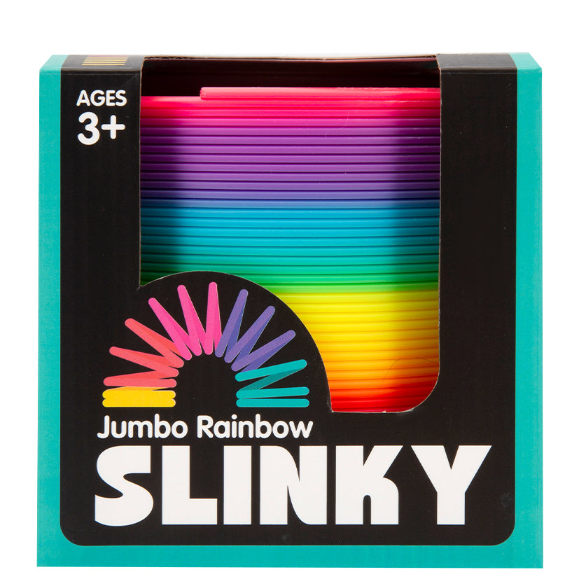 Jumbo Rainbow Slinky Springky
