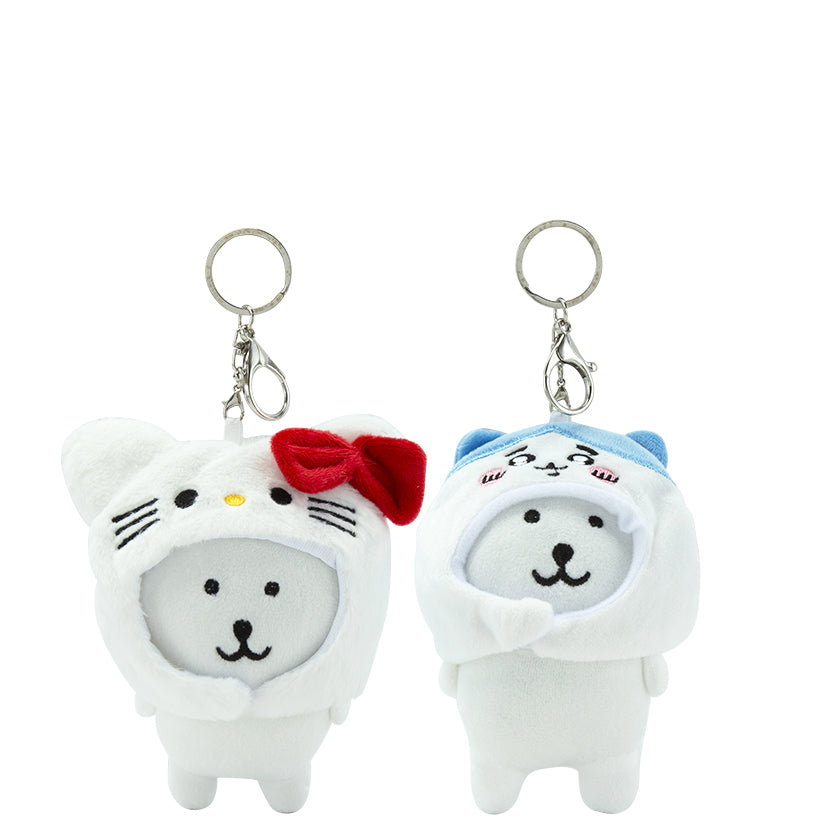 Bear in a Hat Keychain