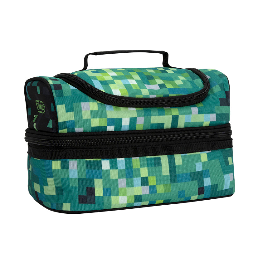 Pixel Build Double Lunchbox