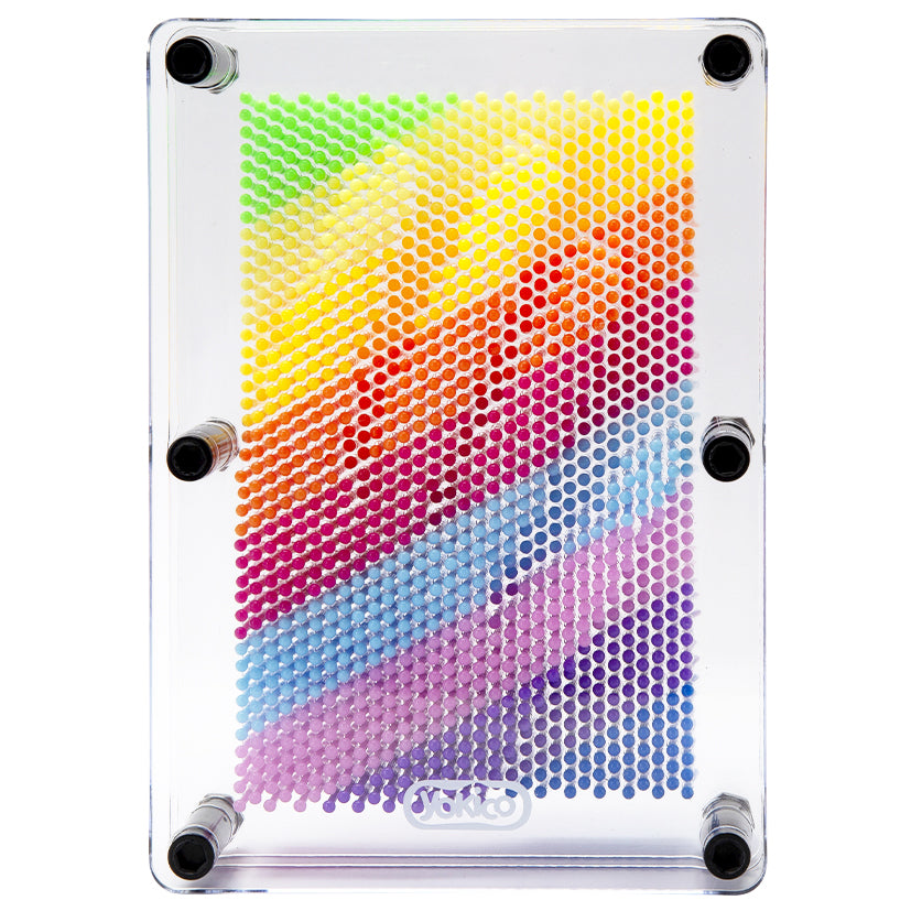 Rainbow Pin Art