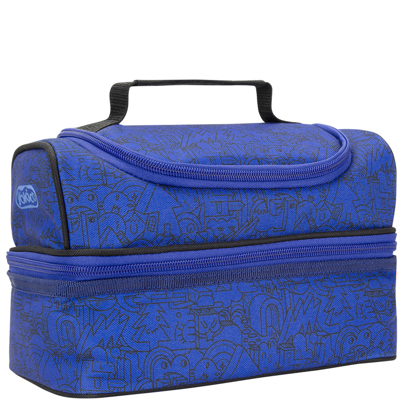 Blue Illi MashUp Double Lunchbox