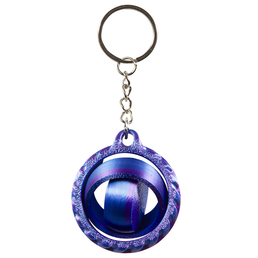 Gyro Spinner Keychain