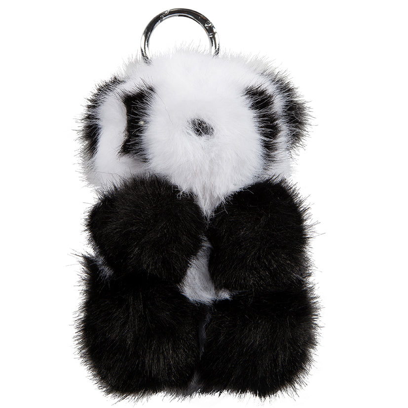 Plush Panda Keychain