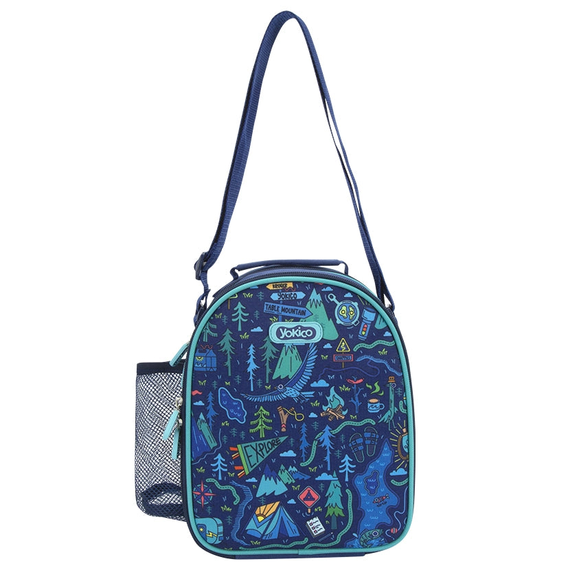 Blue Yoki Explorers Sling Lunchbox