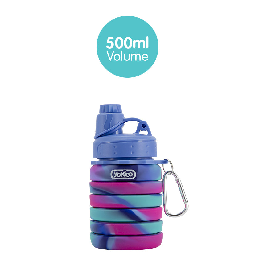 Purple Magical Wings Silicone Bottle