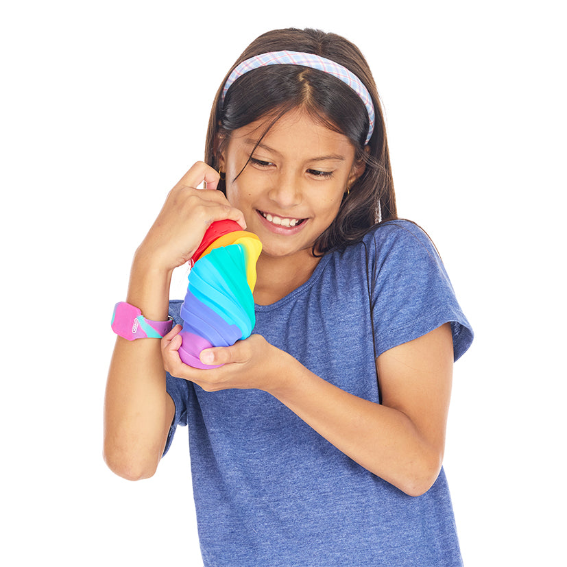 Rainbow Foldable Silicone Bottle
