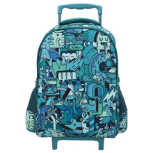Load image into Gallery viewer, Green MashUp Trolley Backpack