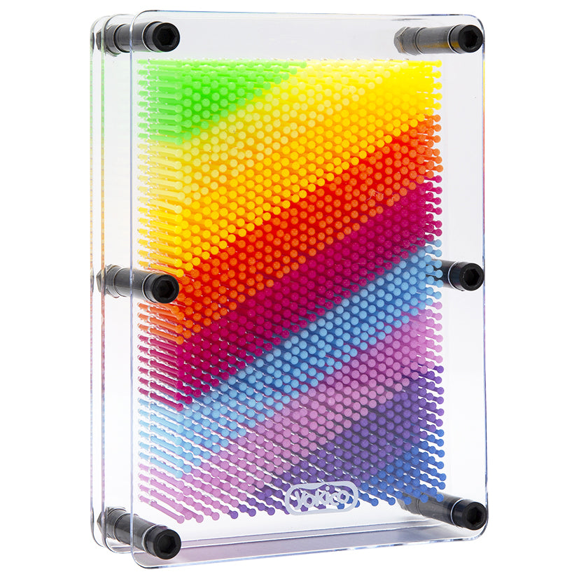 Rainbow Pin Art