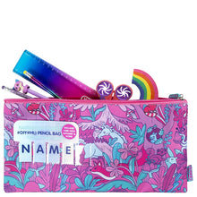 Load image into Gallery viewer, Pink Fantastical Forest DIY HI Pencil Case