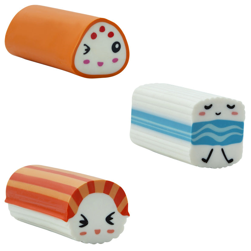 Sushi Extruded Eraser