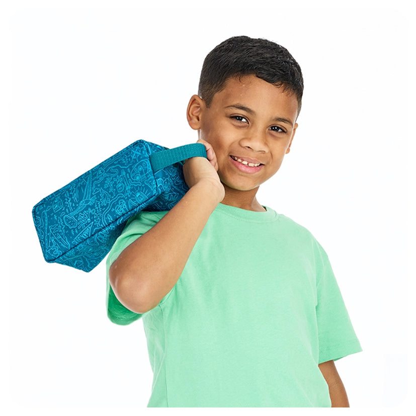 Green Yoki Explorers Carry All Pencil Case