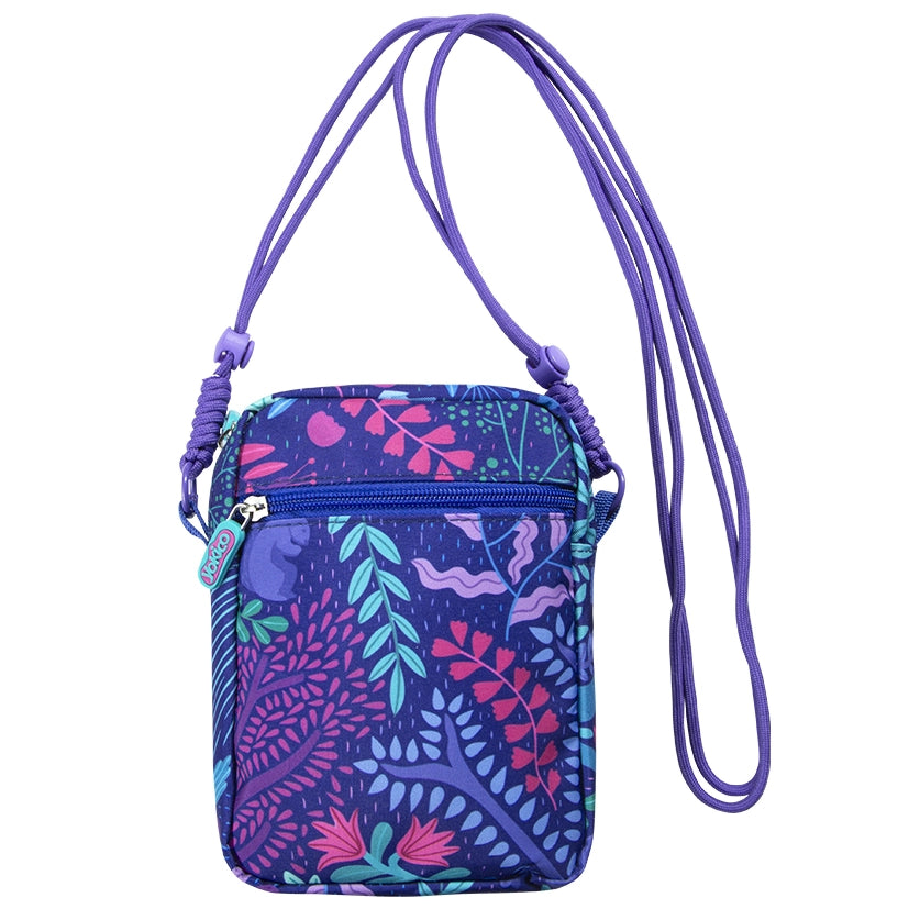 Purple Fantastical Forest Cross Body Bag