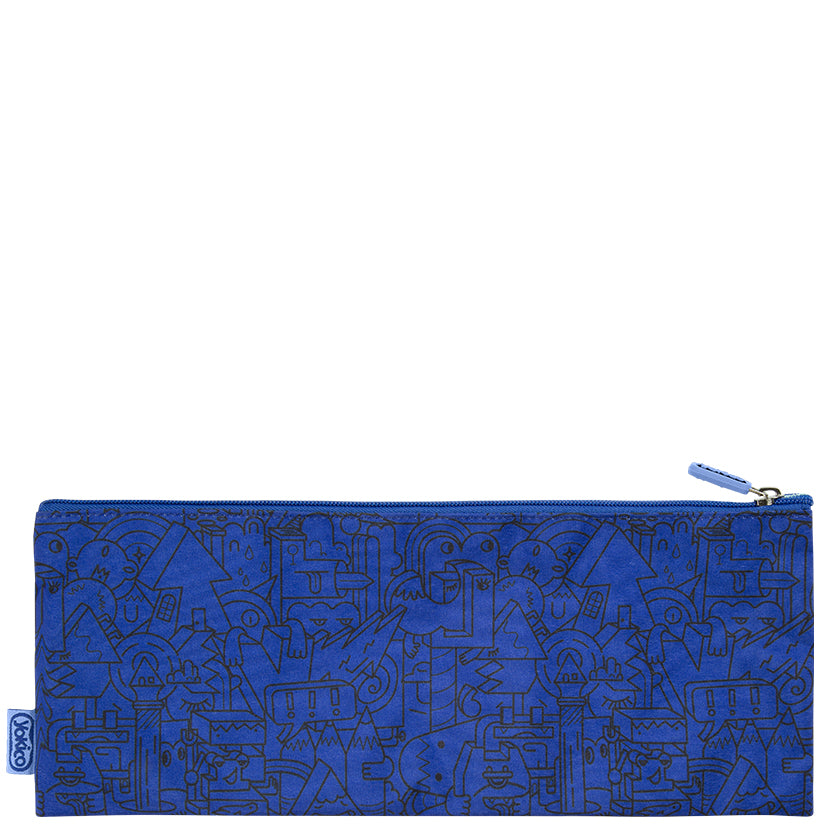 Blue Illi MashUp Classic Pencil Case