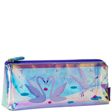 Load image into Gallery viewer, Swans Iridescent Pencil Case