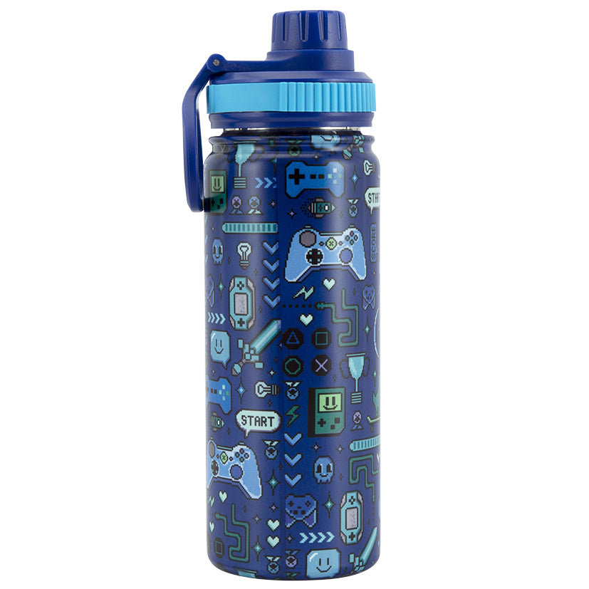 Game On Dbl Wall Stainless Steel Bottle
