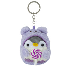 Load image into Gallery viewer, Penguin Plushy Keychain