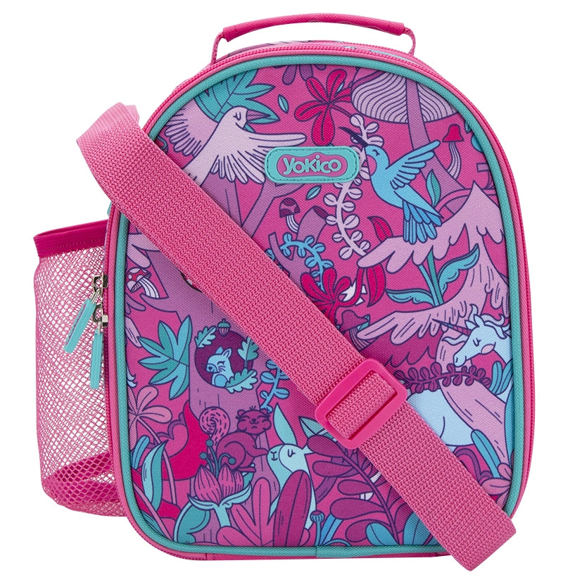 Pink Fantastical Forest Sling Lunchbox